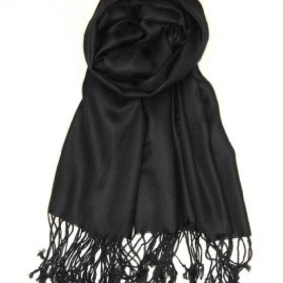 Solid Pashmina Scarf (multiple colors) - Picture 5 of 16